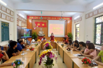TRƯỜNG MẦM NON NINH PHÚC TỔ CHỨC HỘI NGHỊ BAN ĐẠI DIỆN CHA MẸ HỌC SINH NĂM HỌC 2025 – 2026