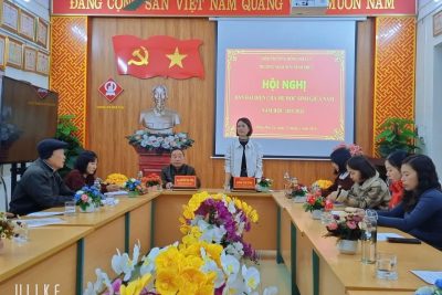 TRƯỜNG MẦN NON NINH PHÚC TỔ CHỨC HỘI NGHỊ BAN ĐẠI DIỆN CHA MẸ HỌC SINH GIỮA KỲ NĂM HỌC 2025 – 2026