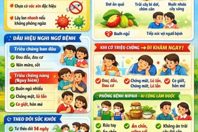 Trường mầm non Ninh Phúc tuyên truyền phòng chống bệnh do Virus Nipah