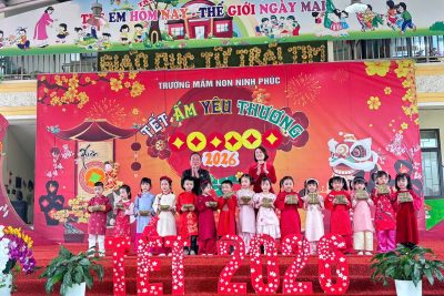 TRƯỜNG MẦM NON NINH PHÚC TỔ CHỨC CHƯƠNG TRÌNH “MÙA XUÂN ẤM ÁP TÌNH THƯƠNG” MỪNG XUÂN BÍNH NGỌ NĂM 2026
